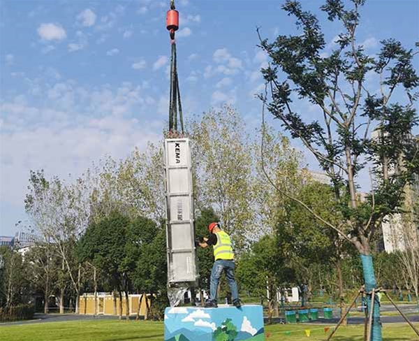 合肥中央生態公園園博園雨水調蓄池工程-水力門式沖洗系統 (1)